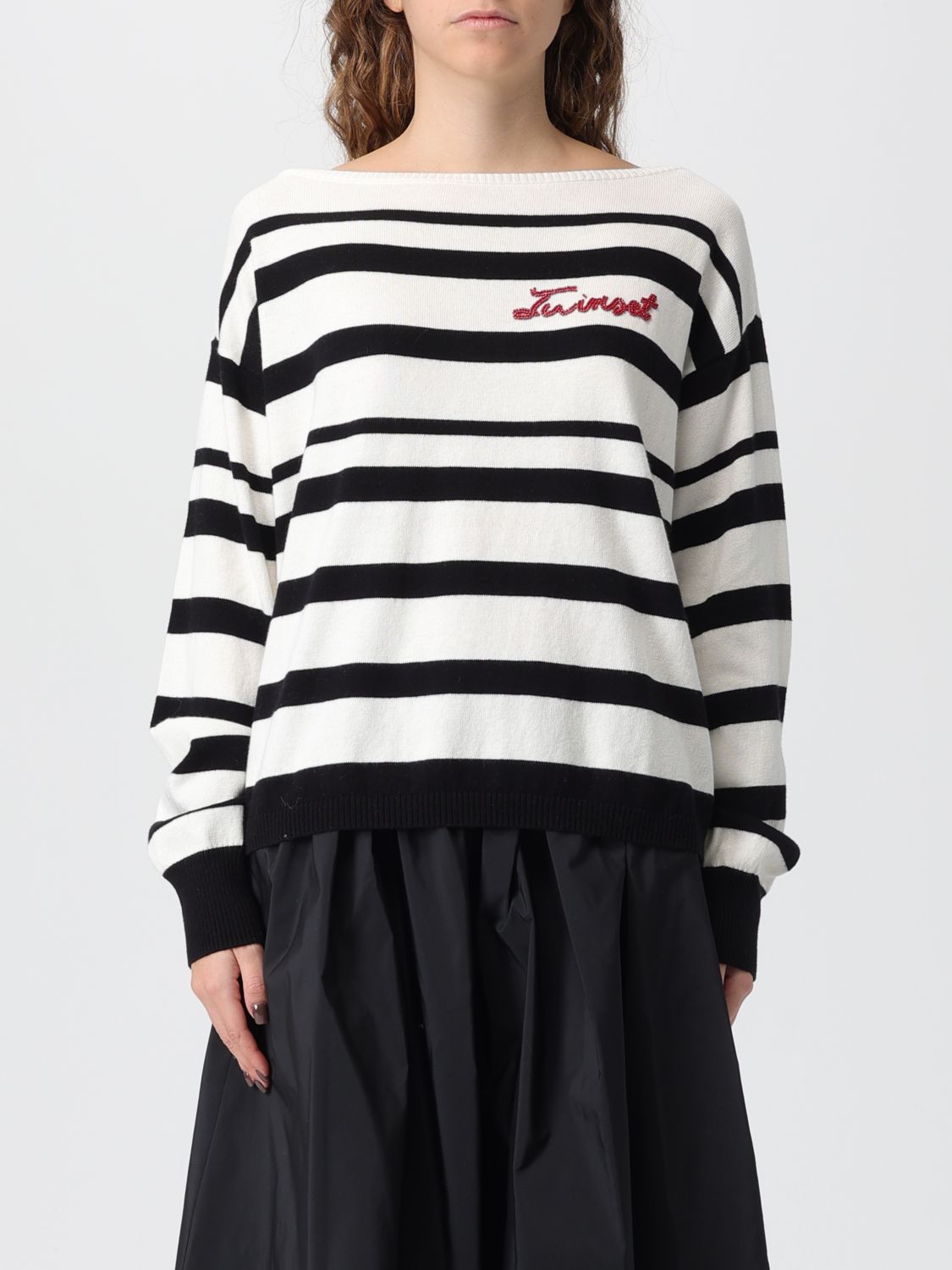 Twinset Sweater Woman Color Multicolor In Multi