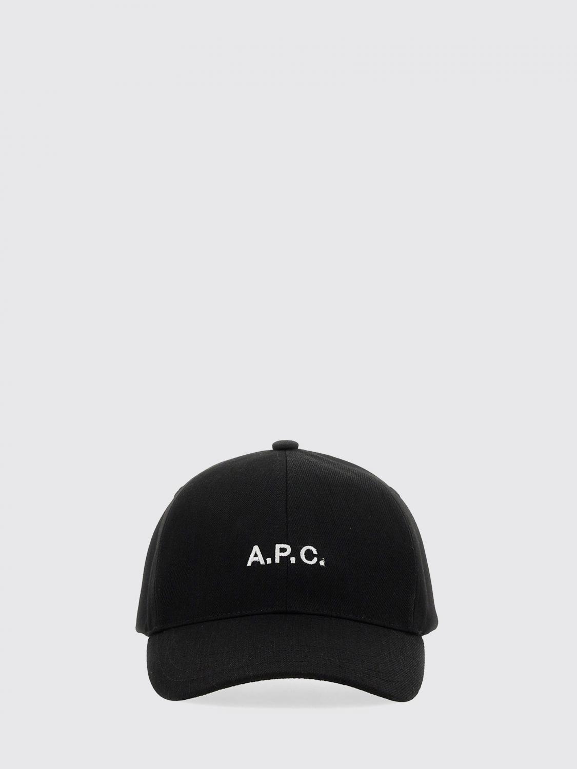 Hat A. P.C. Men color Black