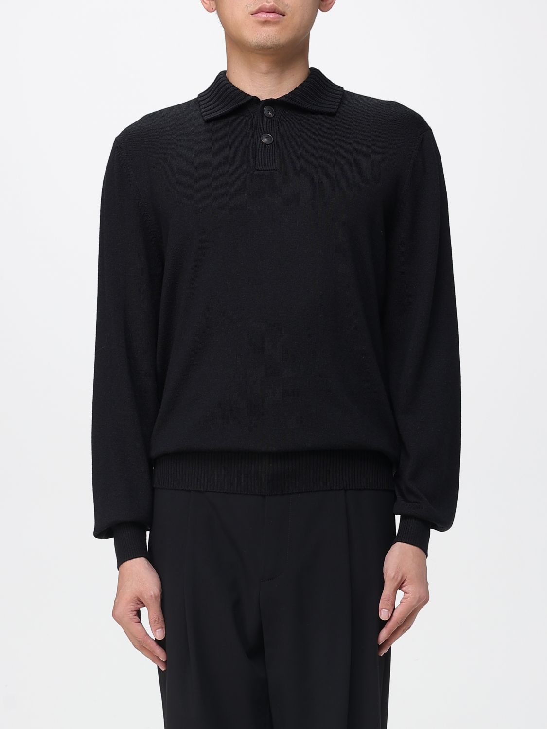 Polo Shirt TAGLIATORE Men color Black