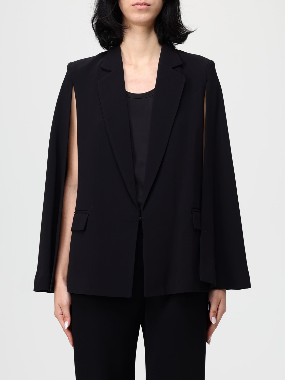 Twinset Blazer  Woman Color Black In Black