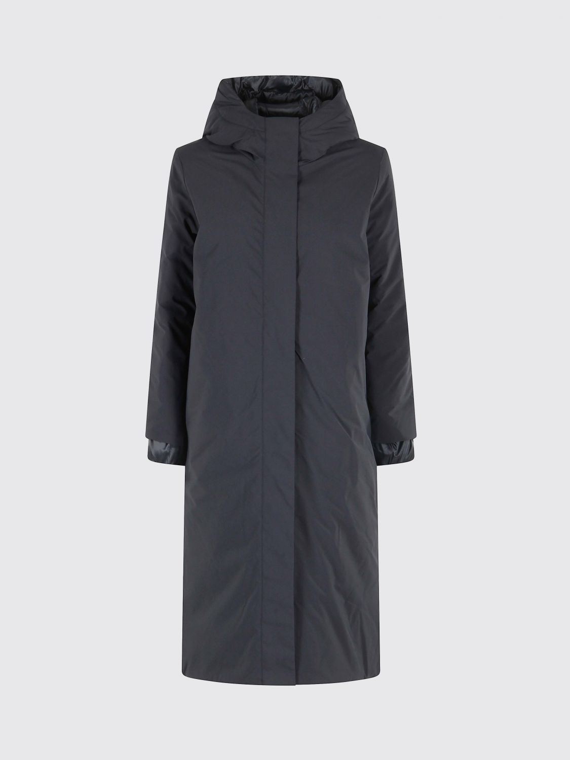 Save The Duck Coat Woman Color Blue In Blue