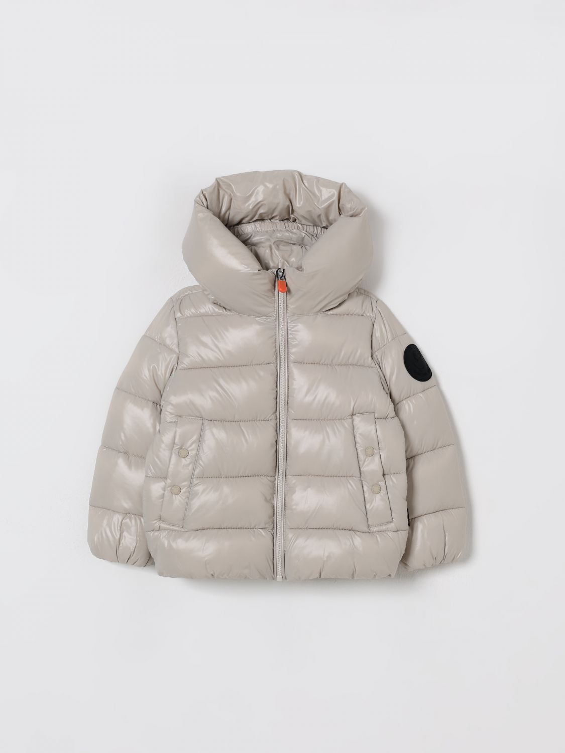 Save The Duck Jacket  Kids Color Beige In Gray