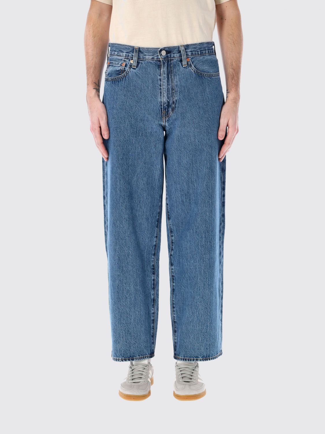 Levi's Sta Prest Five Pockets In Blue