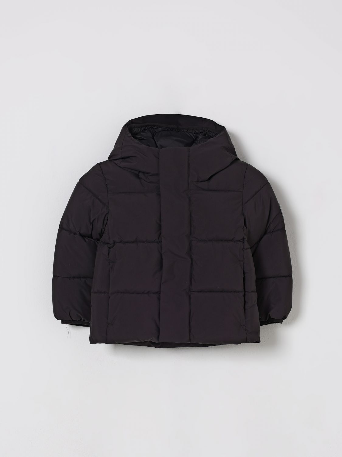 Save The Duck Jacket Kids Color Brown In Black