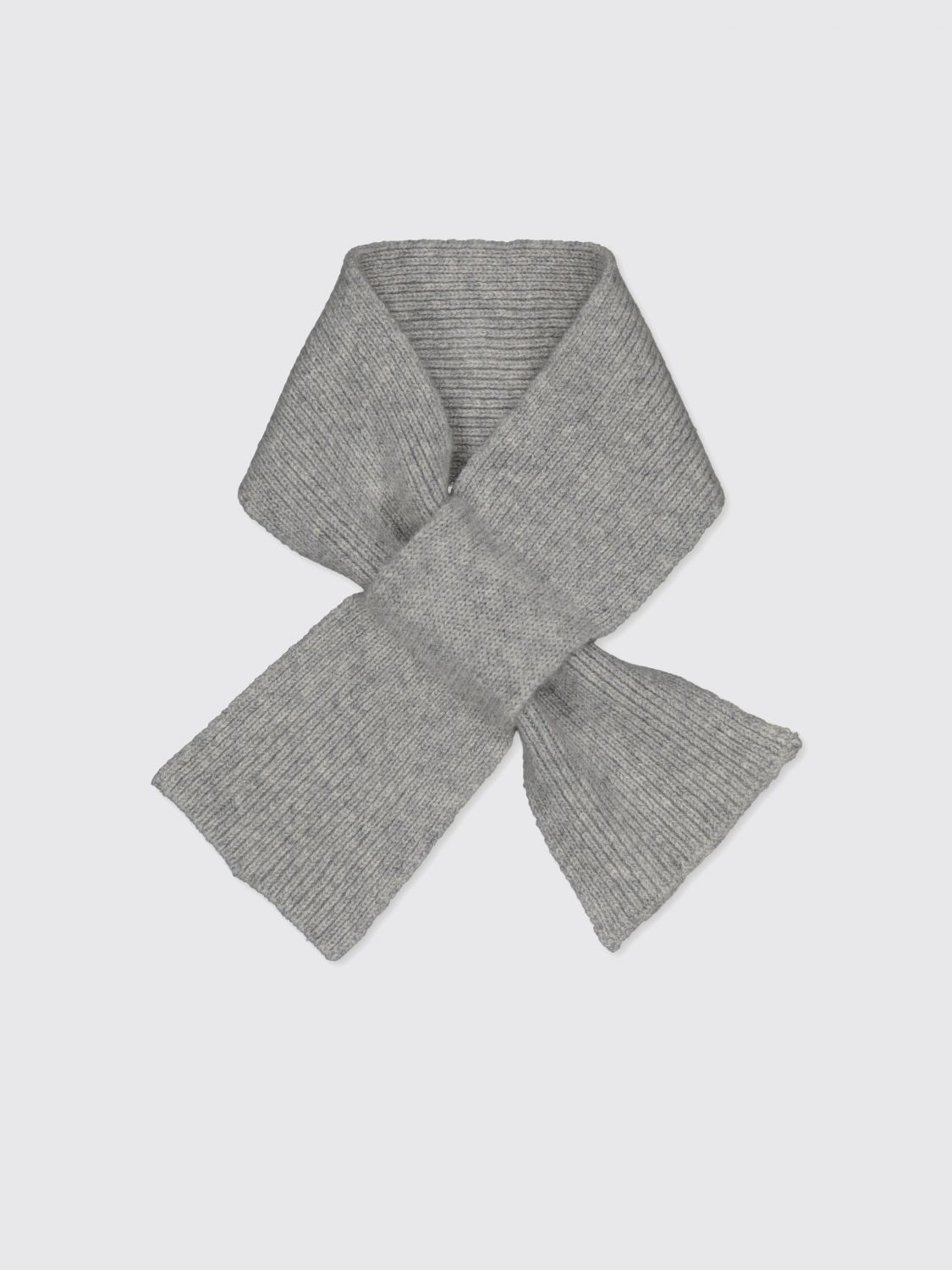 Bobbin & Tricot Baby Scarf In Gray