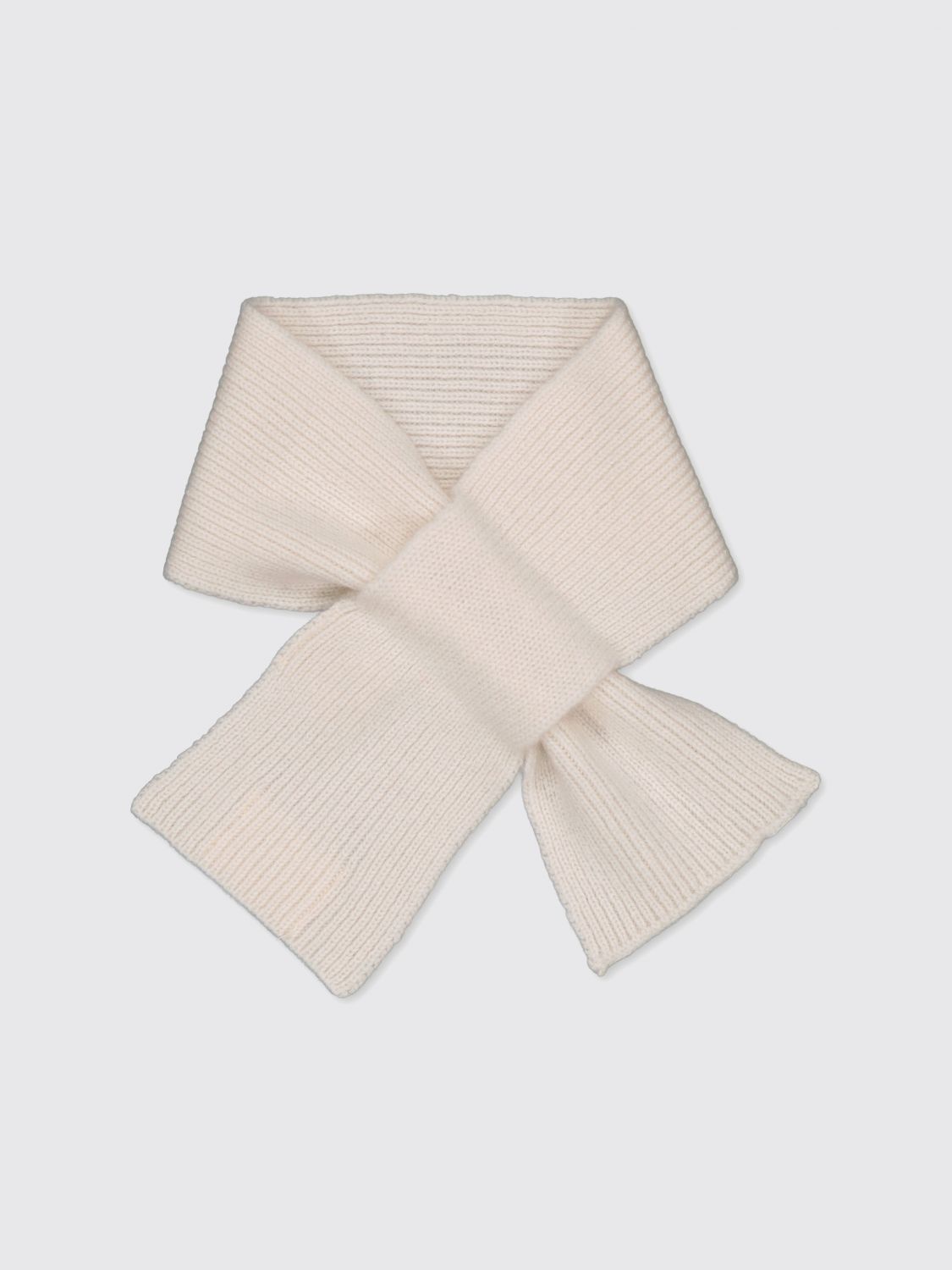 Bobbin & Tricot Baby Scarf In White