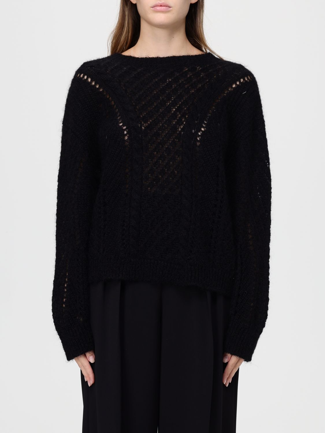 Twinset Sweater  Woman Color Black In Black