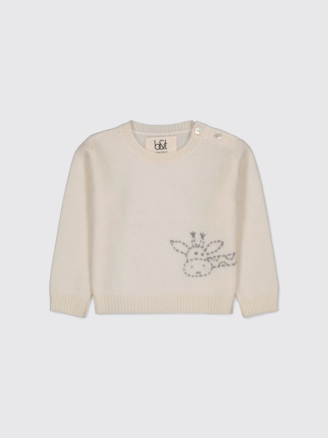 Bobbin & Tricot Babies' Sweater  Kids Color Ivory In White