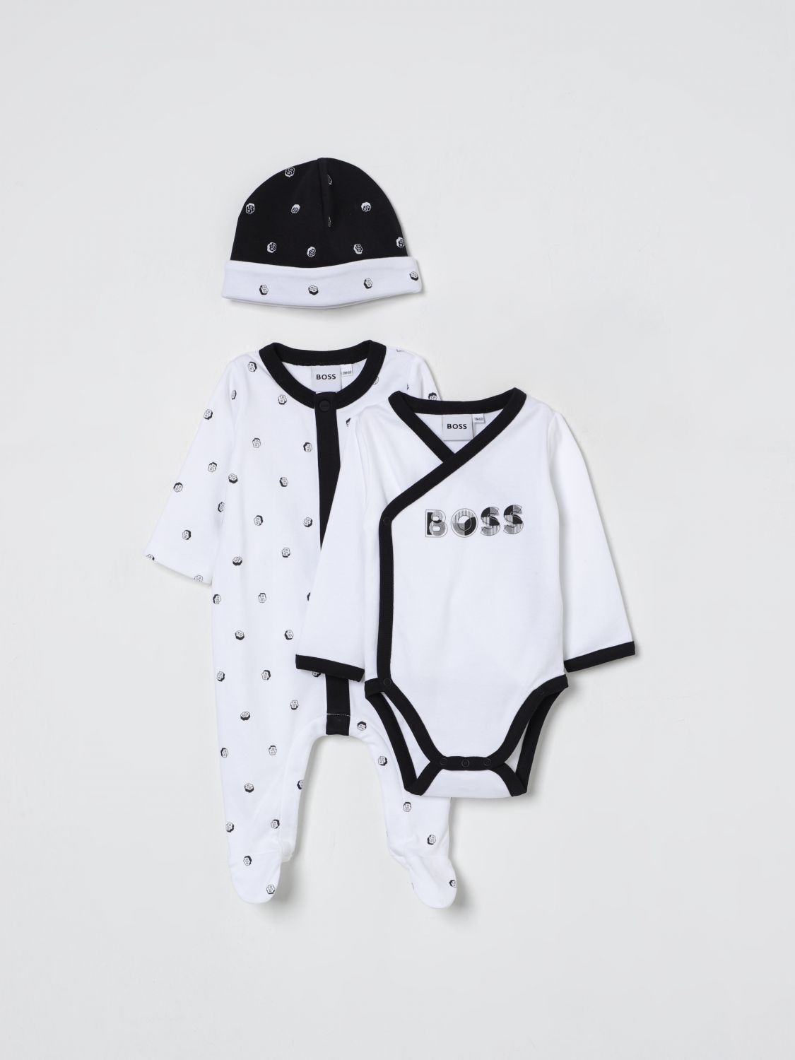 Hugo Boss Jumpsuit Boss Kids Color White In White