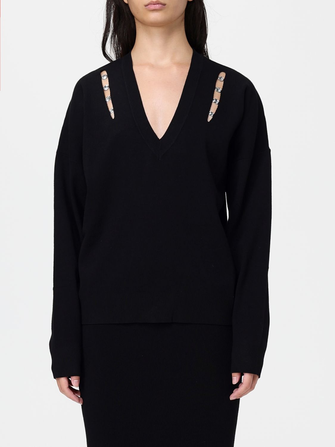 Liu •jo Sweater Liu Jo Woman Color Black In Black