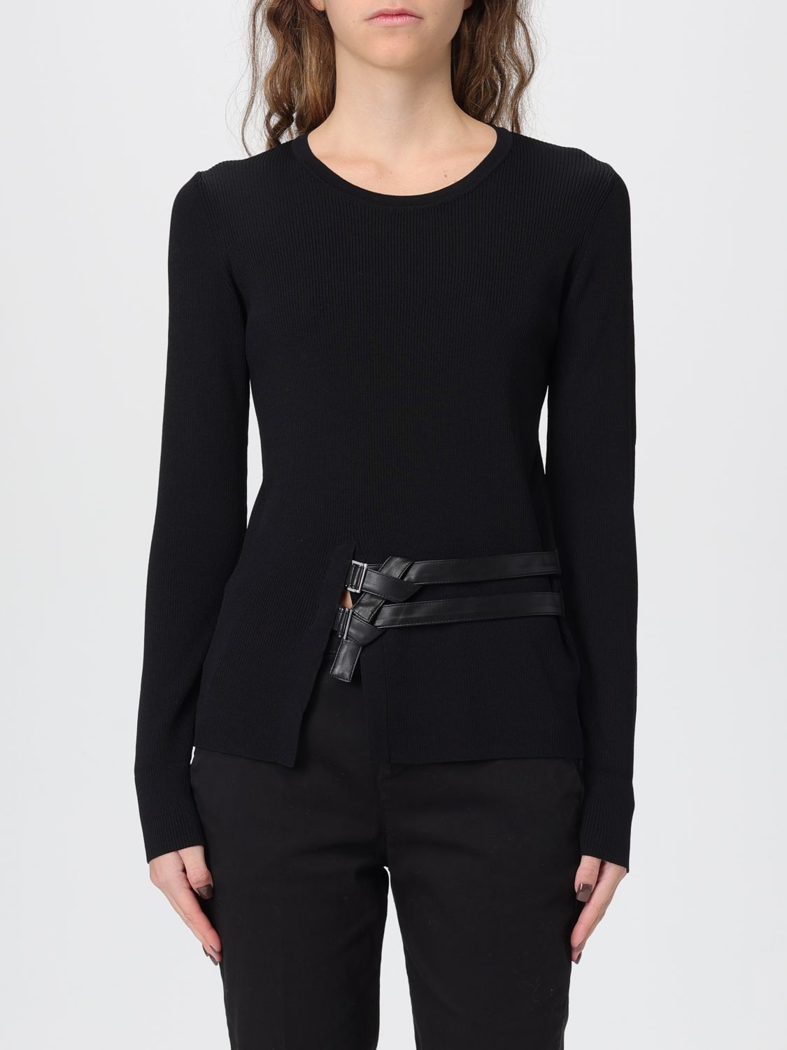Liu •jo Sweater Liu Jo Woman Color Black In Black