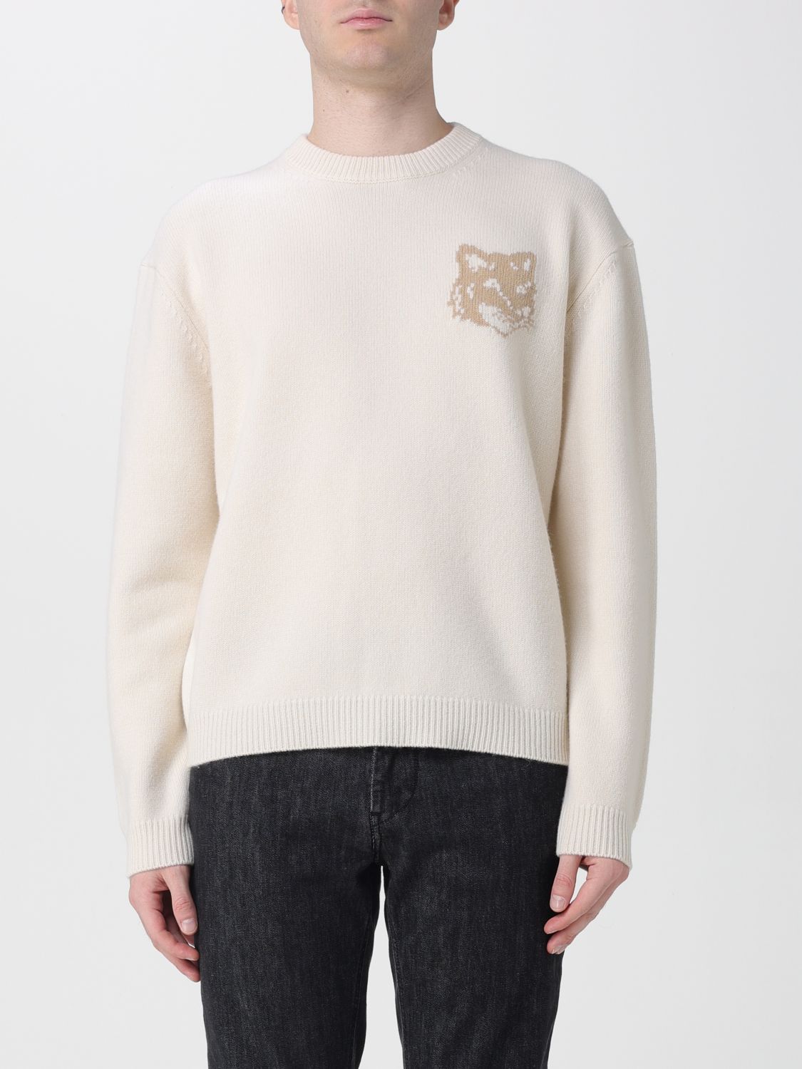 MAISON KITSUNÉ Pullover Herren Farbe Beige