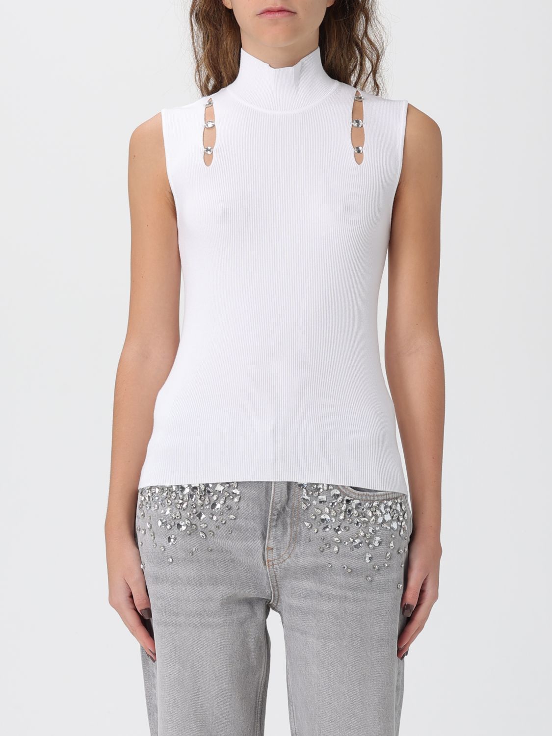 Liu •jo Sweater Liu Jo Woman Color White In White