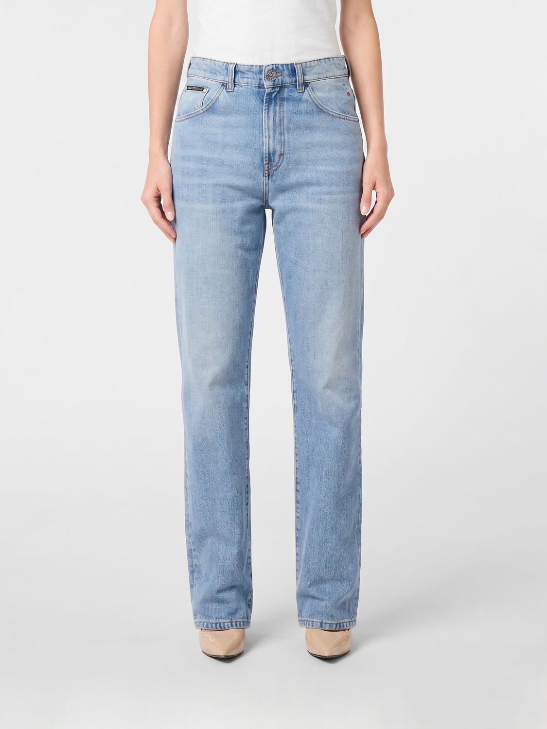 PHILIPP PLEIN Jeans Damen Farbe Denim