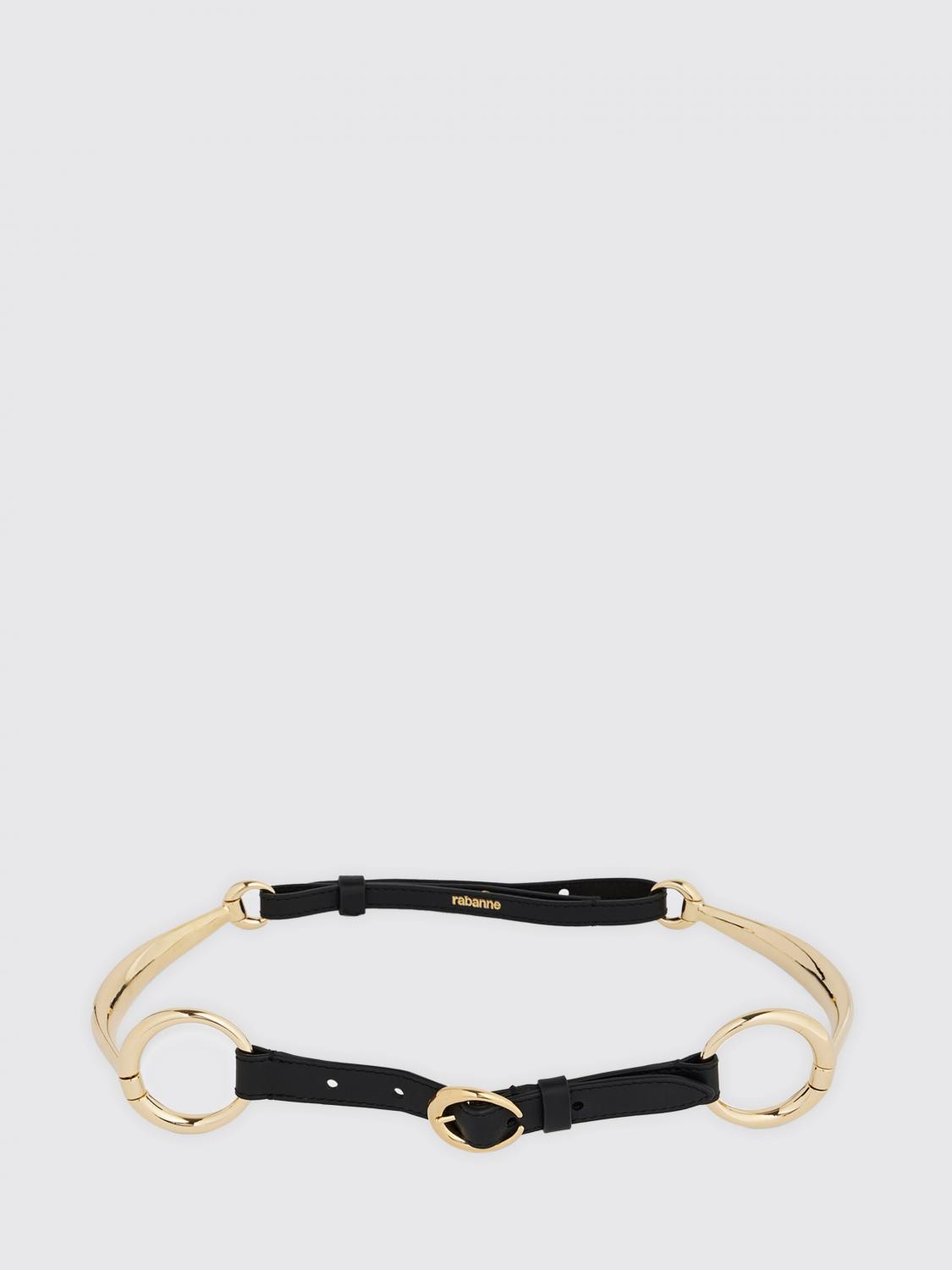 Rabanne Belt Woman color Black