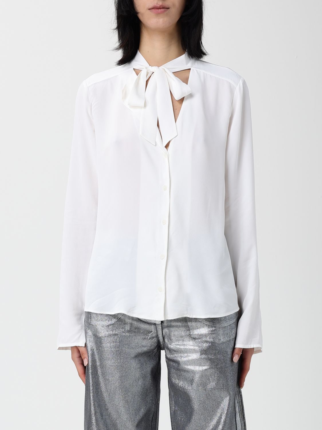 Patrizia Pepe T-shirt  Woman Color White In White