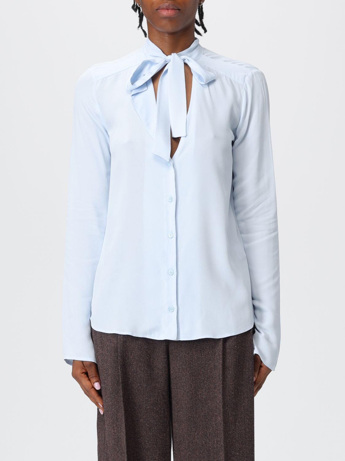 Patrizia Pepe T-shirt Woman Color Ice In White