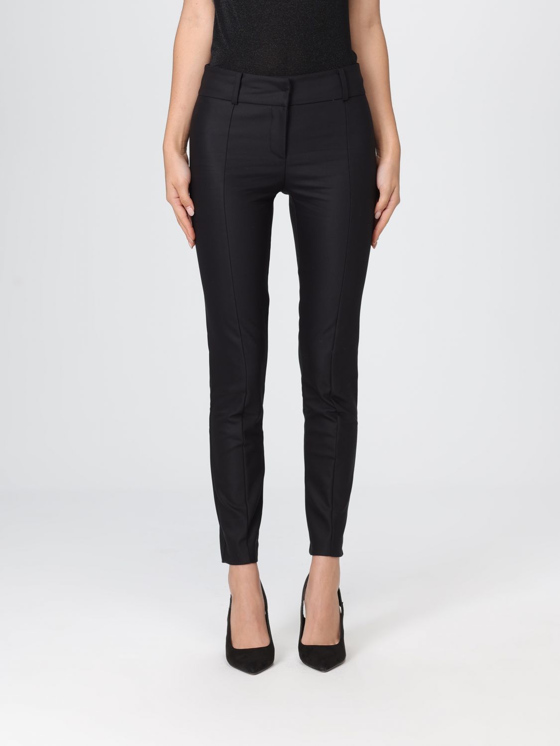 Patrizia Pepe Pants  Woman Color Black In Black