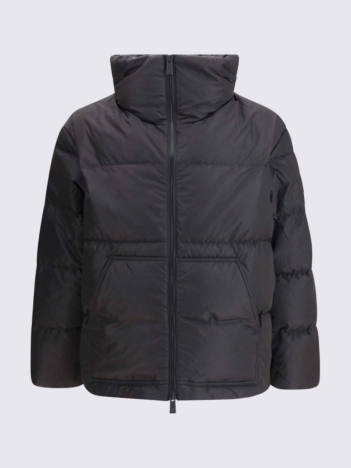 Premiata Padded Nylon Down Jacket In Black