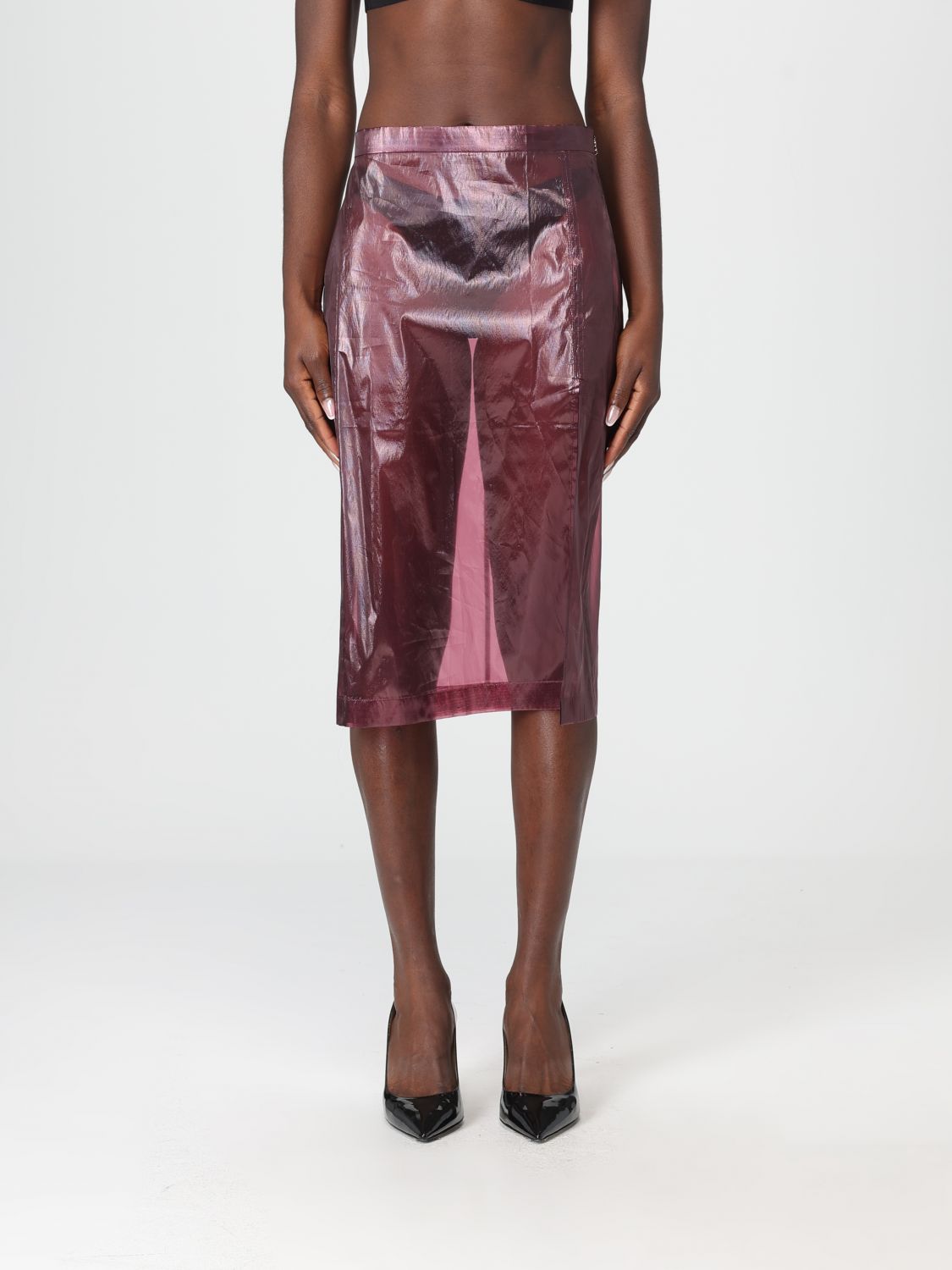 Patrizia Pepe Skirt  Woman Color Violet In Pink