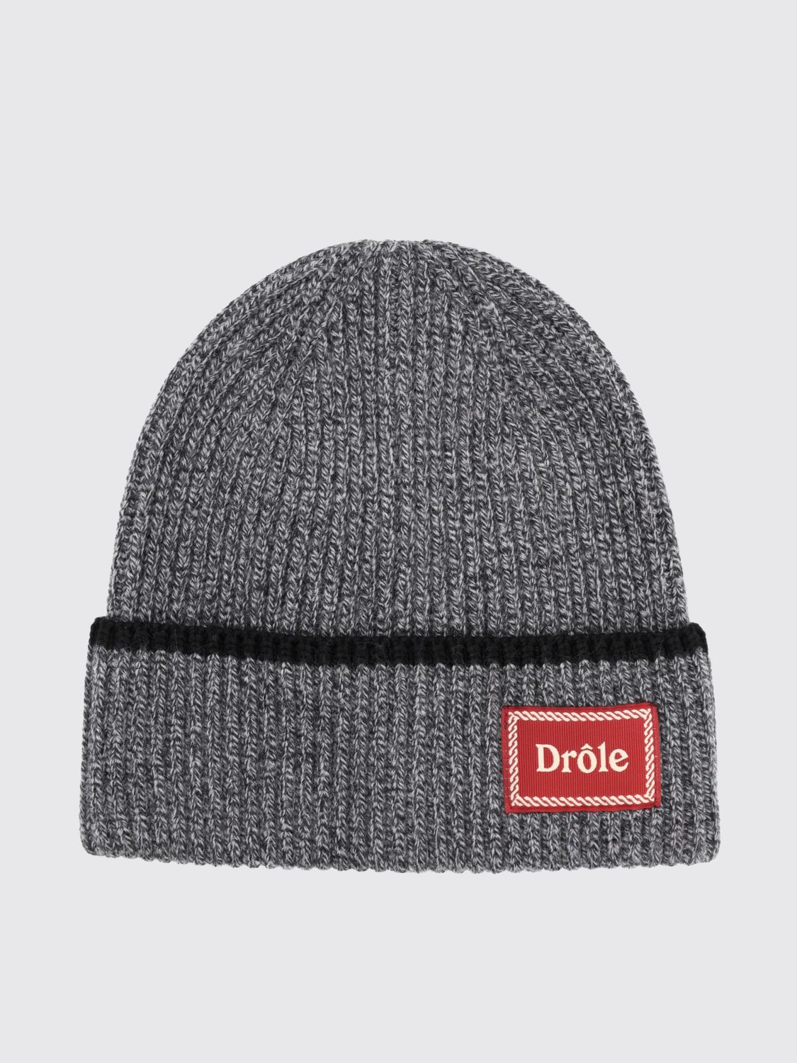 Cappello Drôle De Monsieur in lana merino a coste