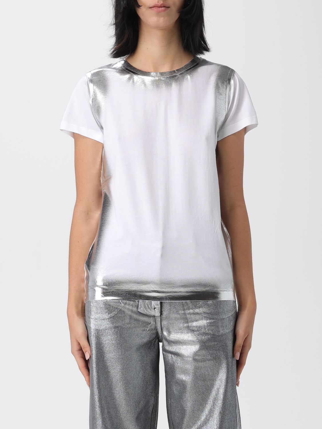 Patrizia Pepe Sweater Woman Color White In White