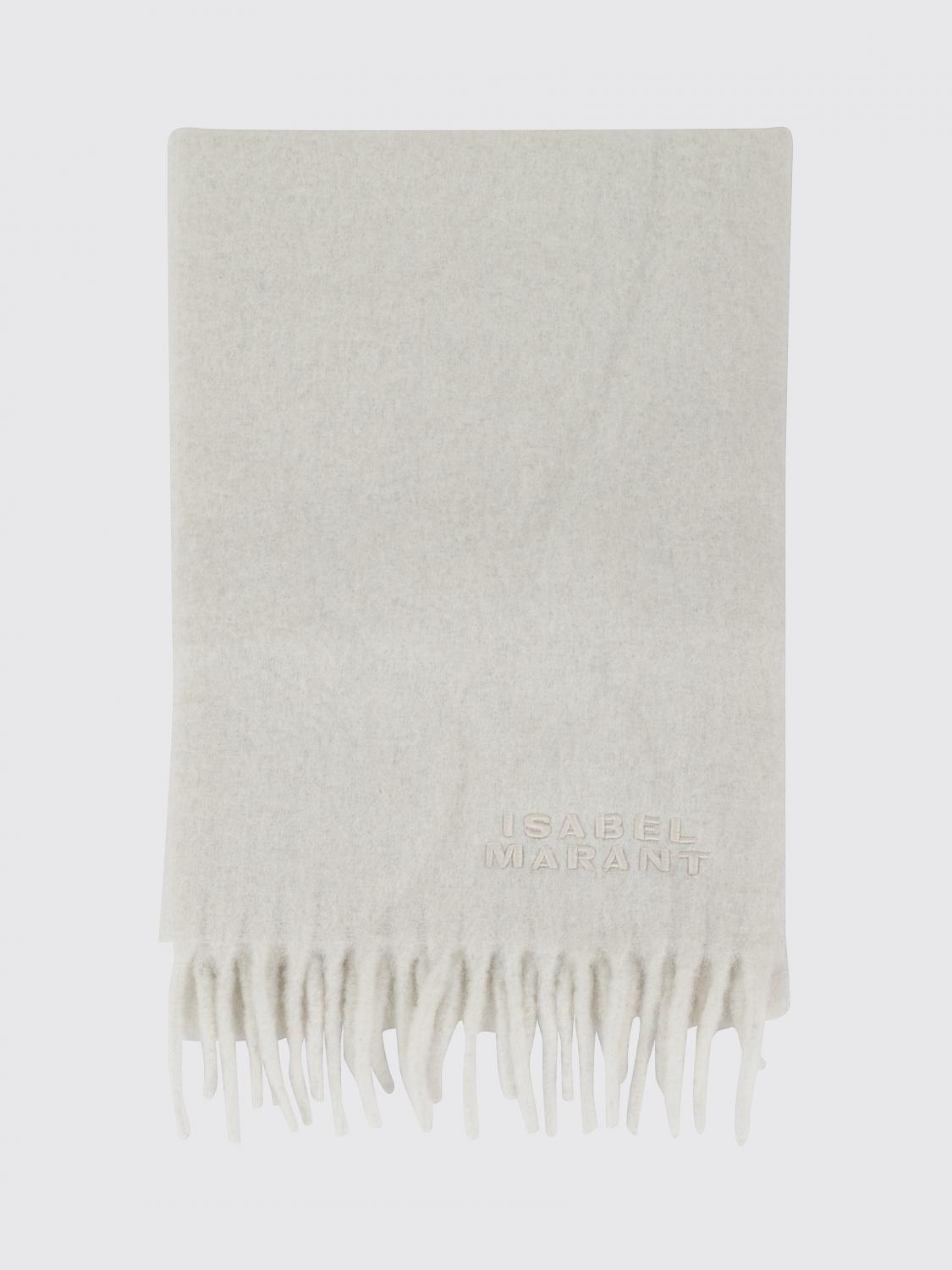 Isabel Marant ISABEL MARANT Scarf Woman color Ecru　ISABEL MARANT スカーフ レディース カラー エクリュ