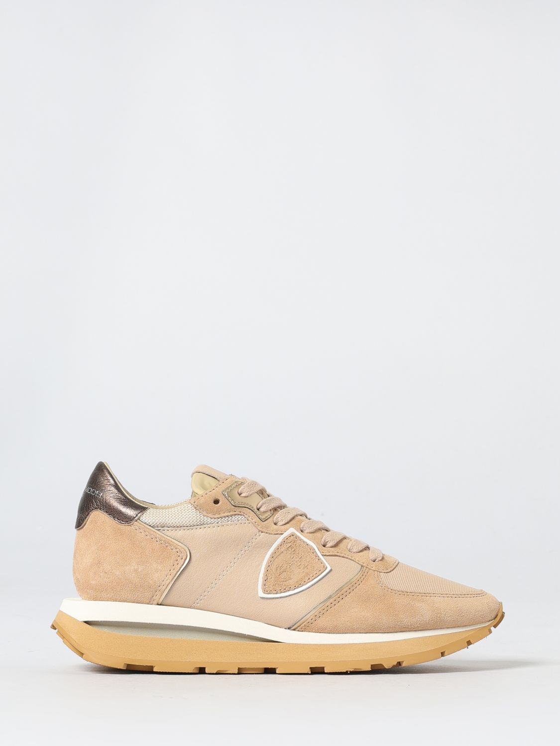 Philippe Model Sneakers  Woman Color Beige In Gold