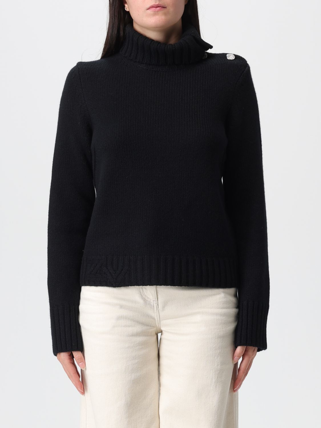 Zadig & Voltaire Sweater Woman Color Black In Black
