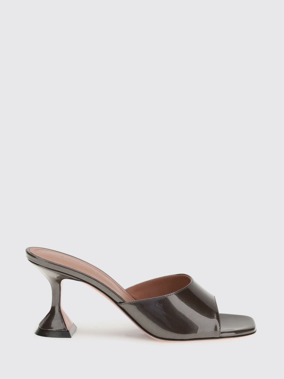 Amina Muaddi 70mm Lupita Sandals In Brown