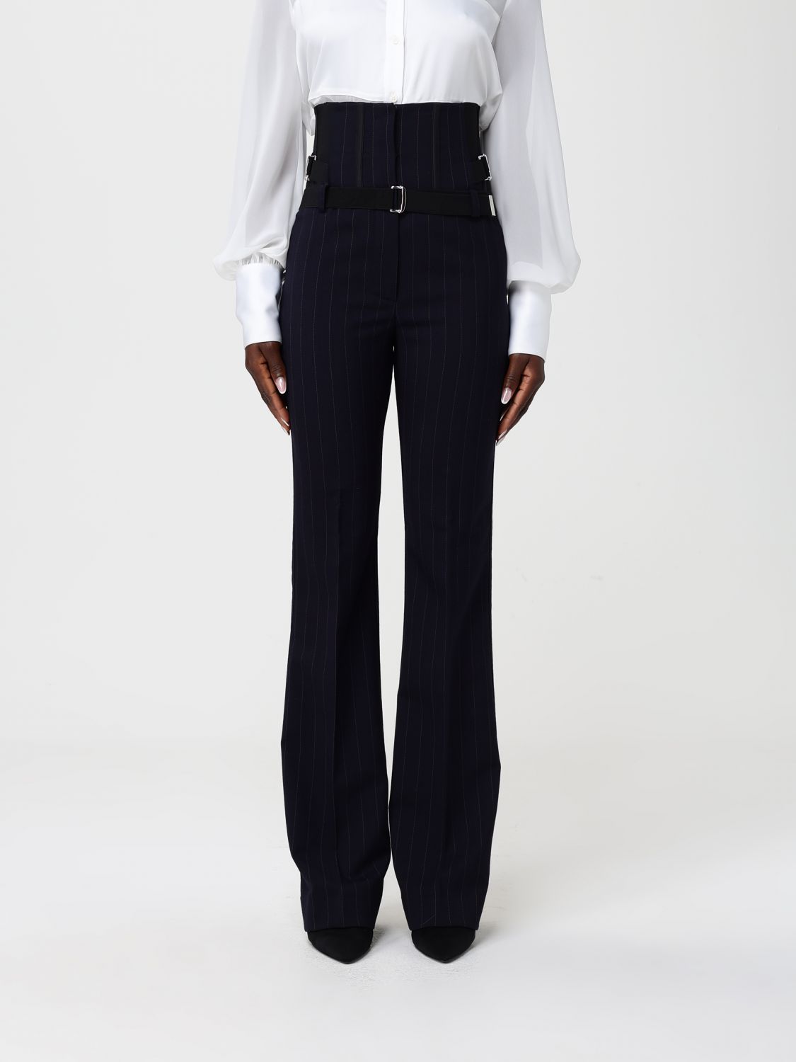 Pinko Pants  Woman Color Blue In Blue