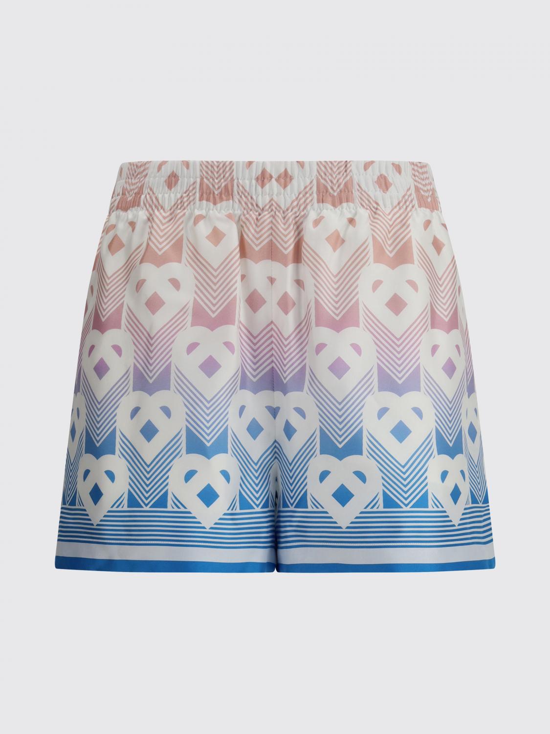 Casablanca Monogram Print Shorts In Multi