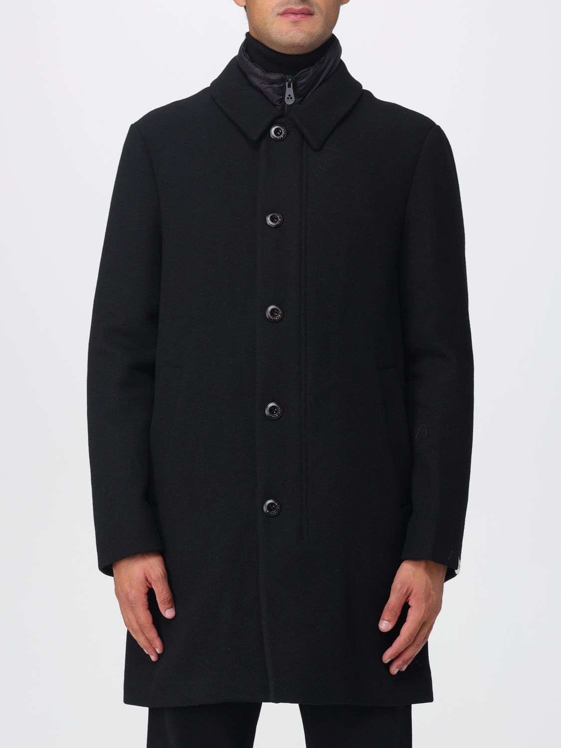 Peuterey Coat  Men Color Black In Multi