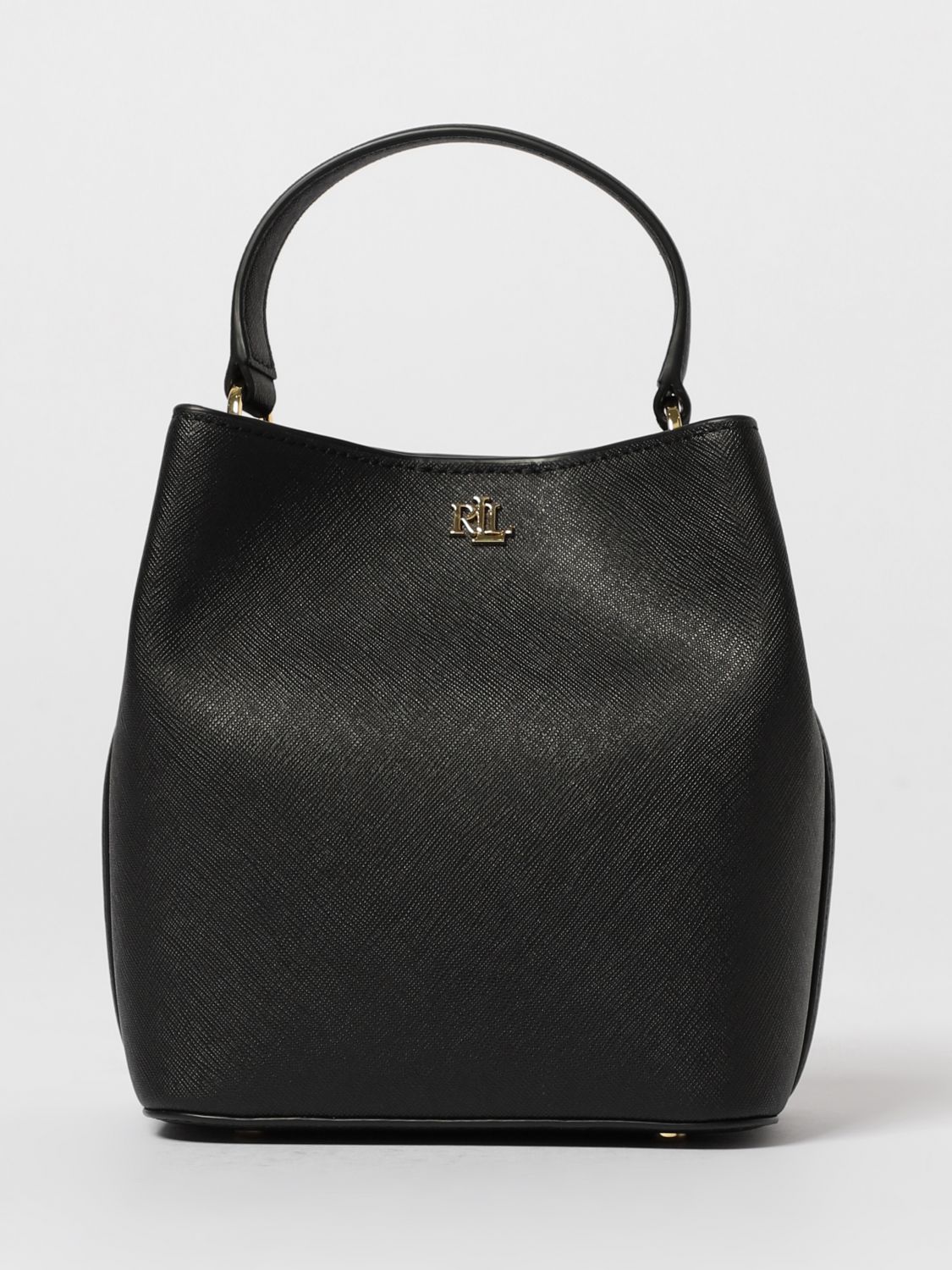 Ralph Lauren Reese Sm Bkt Bucket Bag Small In Black