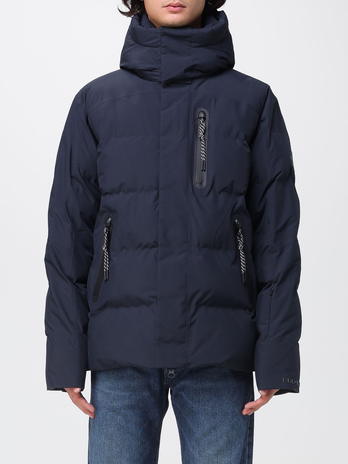 Save The Duck Coat  Men Color Blue