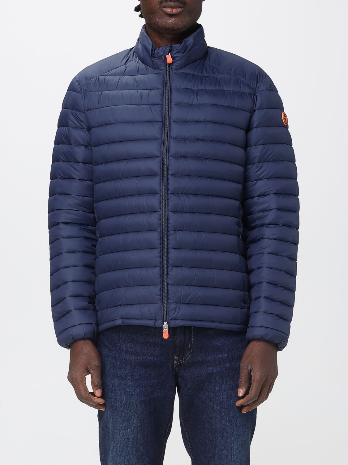 Save The Duck Coat  Men Color Blue