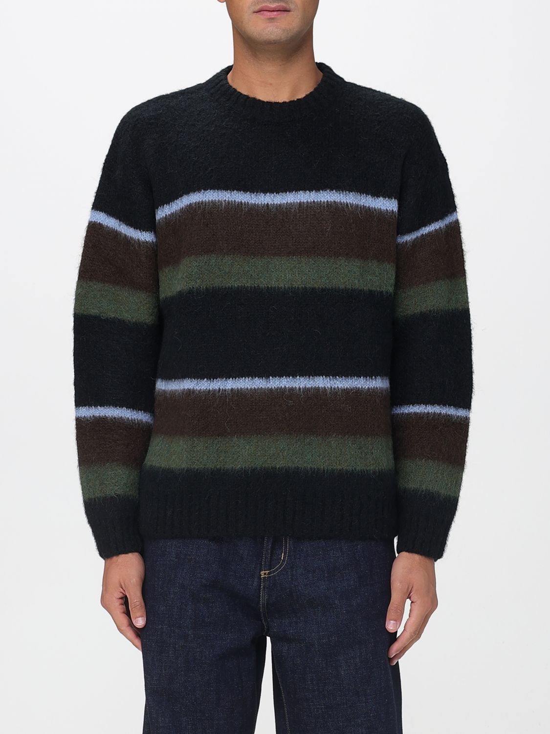Carhartt Maglia Merton Sundling Stripe/palisander In Multi