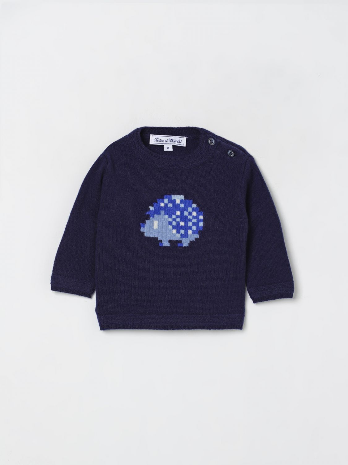 Tartine Et Chocolat Sweater Kids Color Blue In Blue