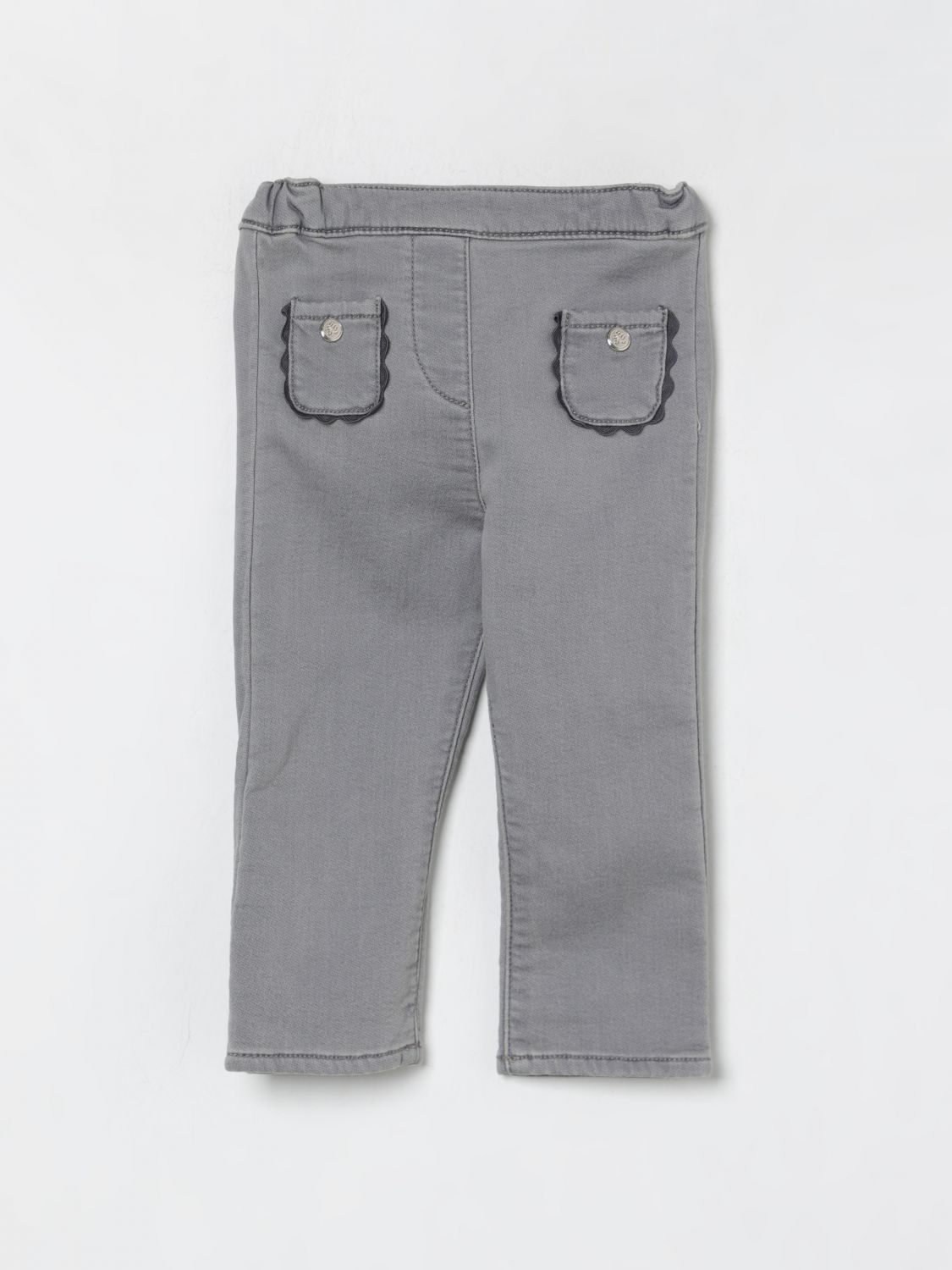 Tartine Et Chocolat Babies' Pants Kids Color Grey In Gray