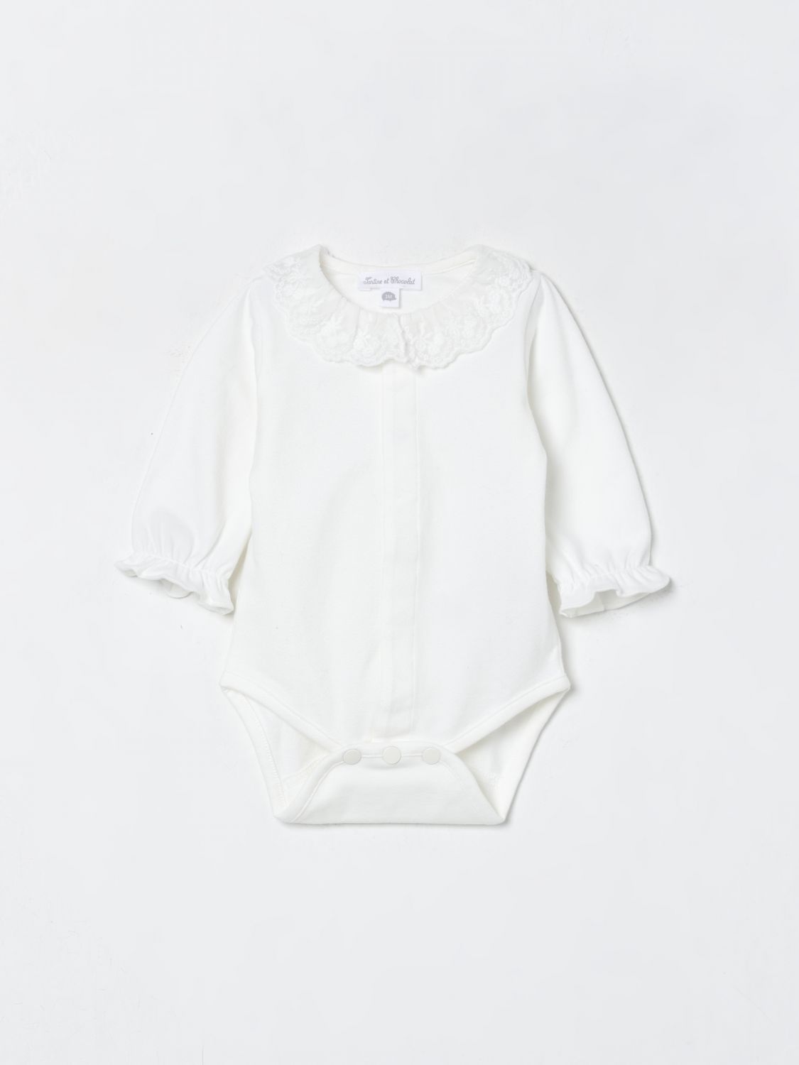 Tartine Et Chocolat Bodysuit Kids Color White In White
