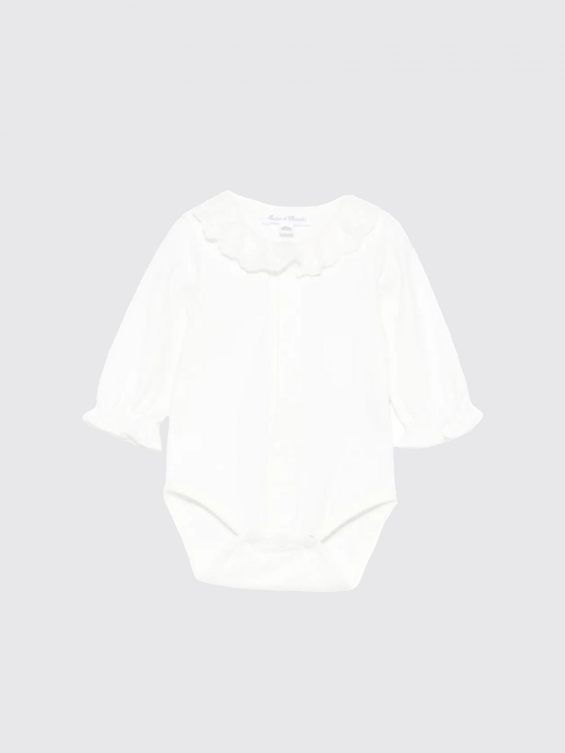 Tartine Et Chocolat Bodysuit Kids Color White 1 In White