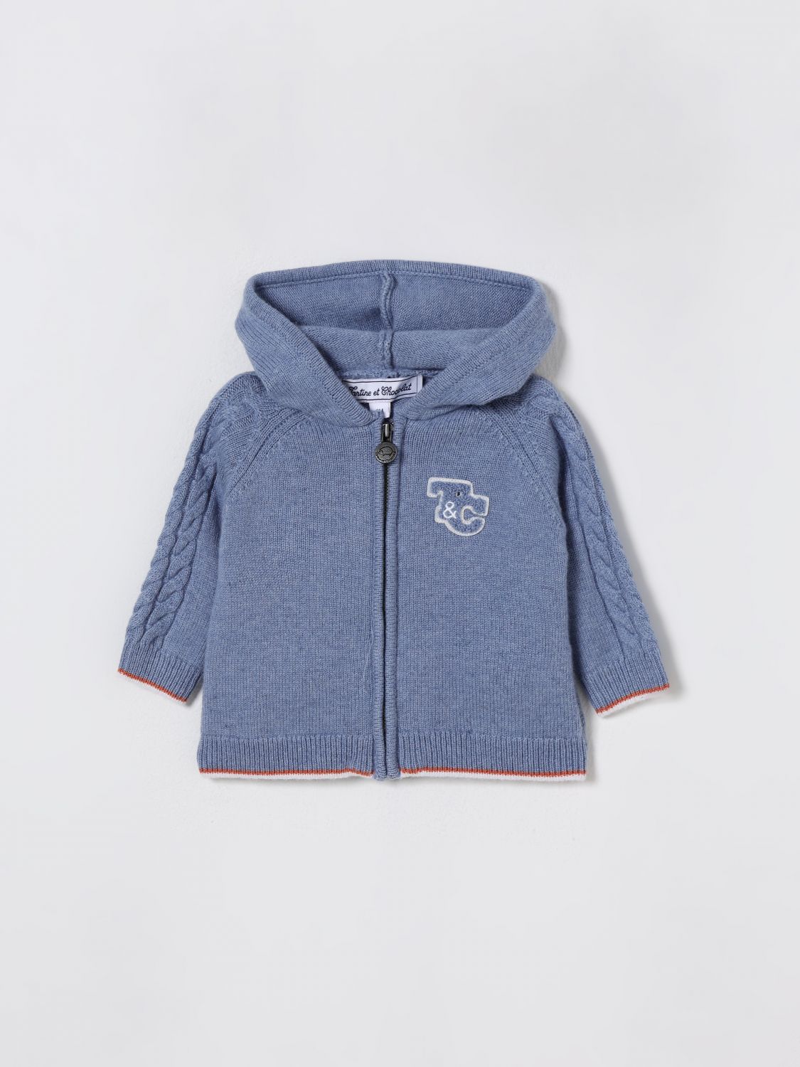 Tartine Et Chocolat Vestcoat Kids Color Blue In Blue