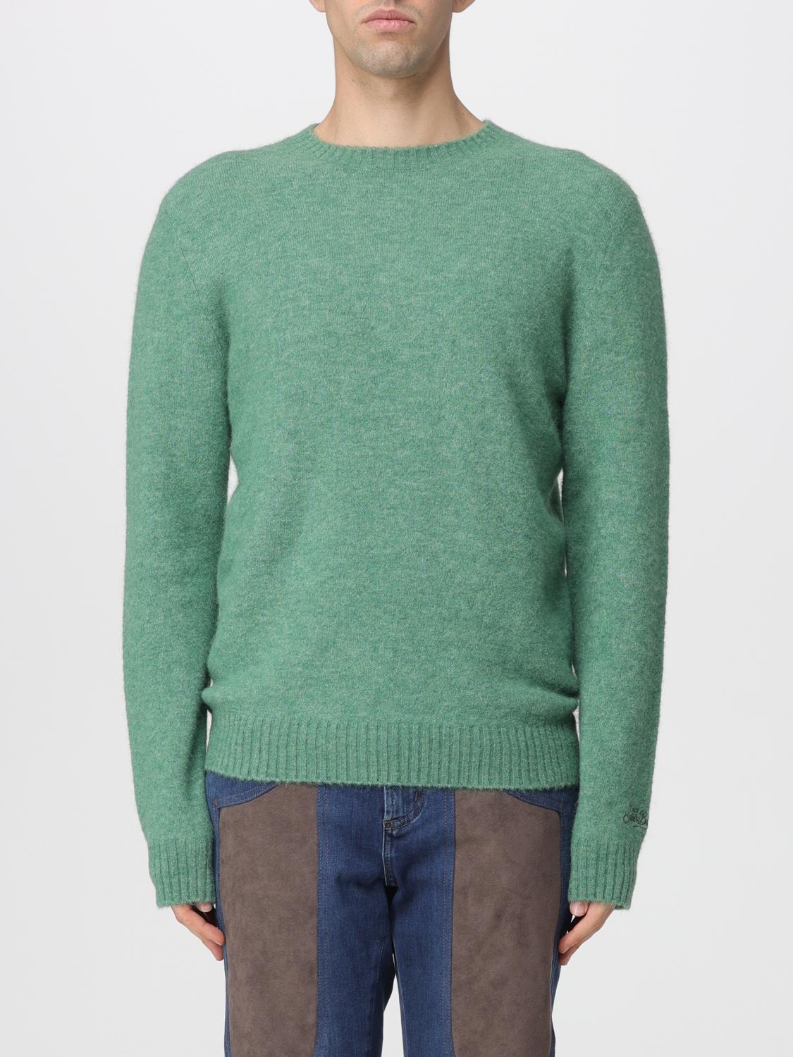 Mc2 Saint Barth Sweater Men Color Forest Green In Green