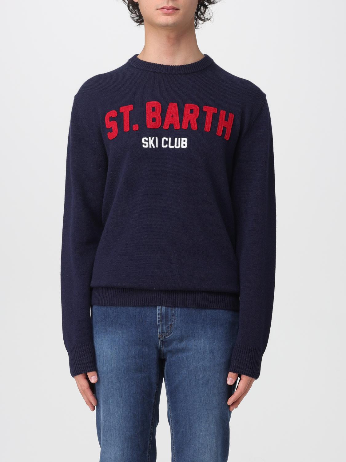 Mc2 Saint Barth Sweater Men Color Multicolor In Blue