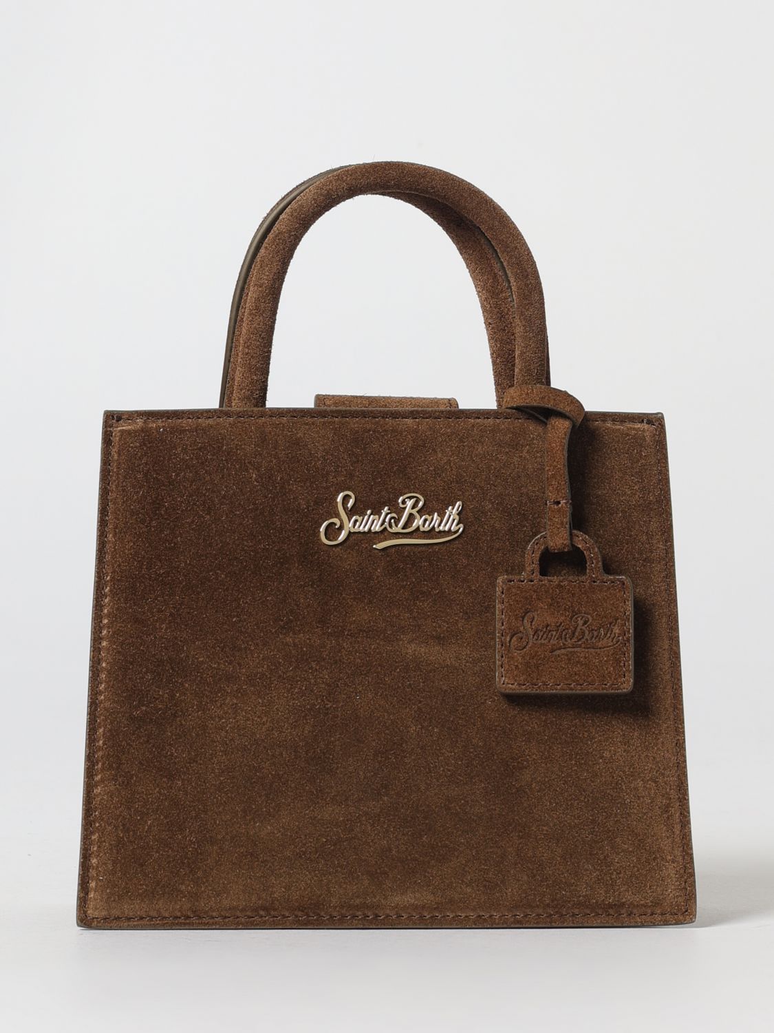 Mc2 Saint Barth Shoulder Bag Woman Color Brown In Blue