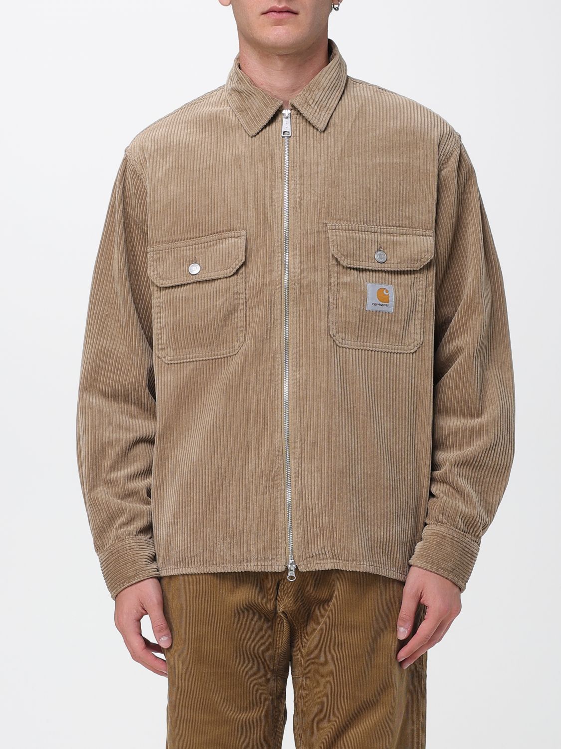 Carhartt Jacket Wip Men Color Beige In Neutral