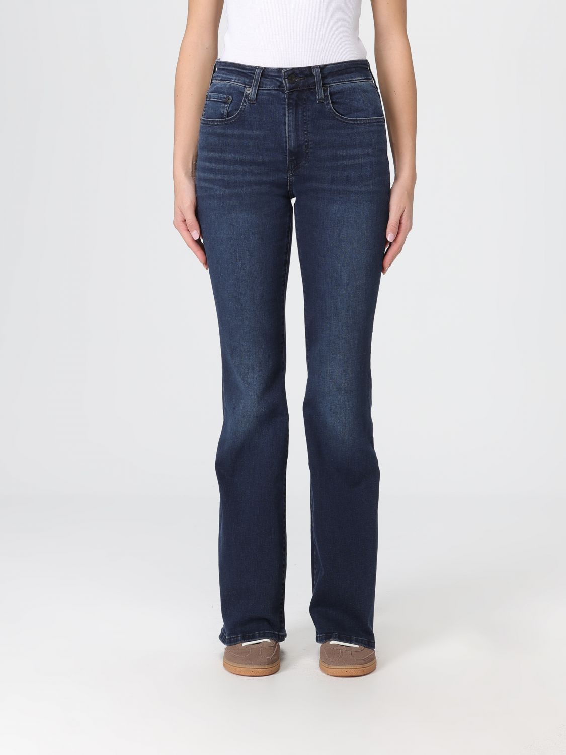 Levi's 726™ High Waist Flare Jeans In Blue