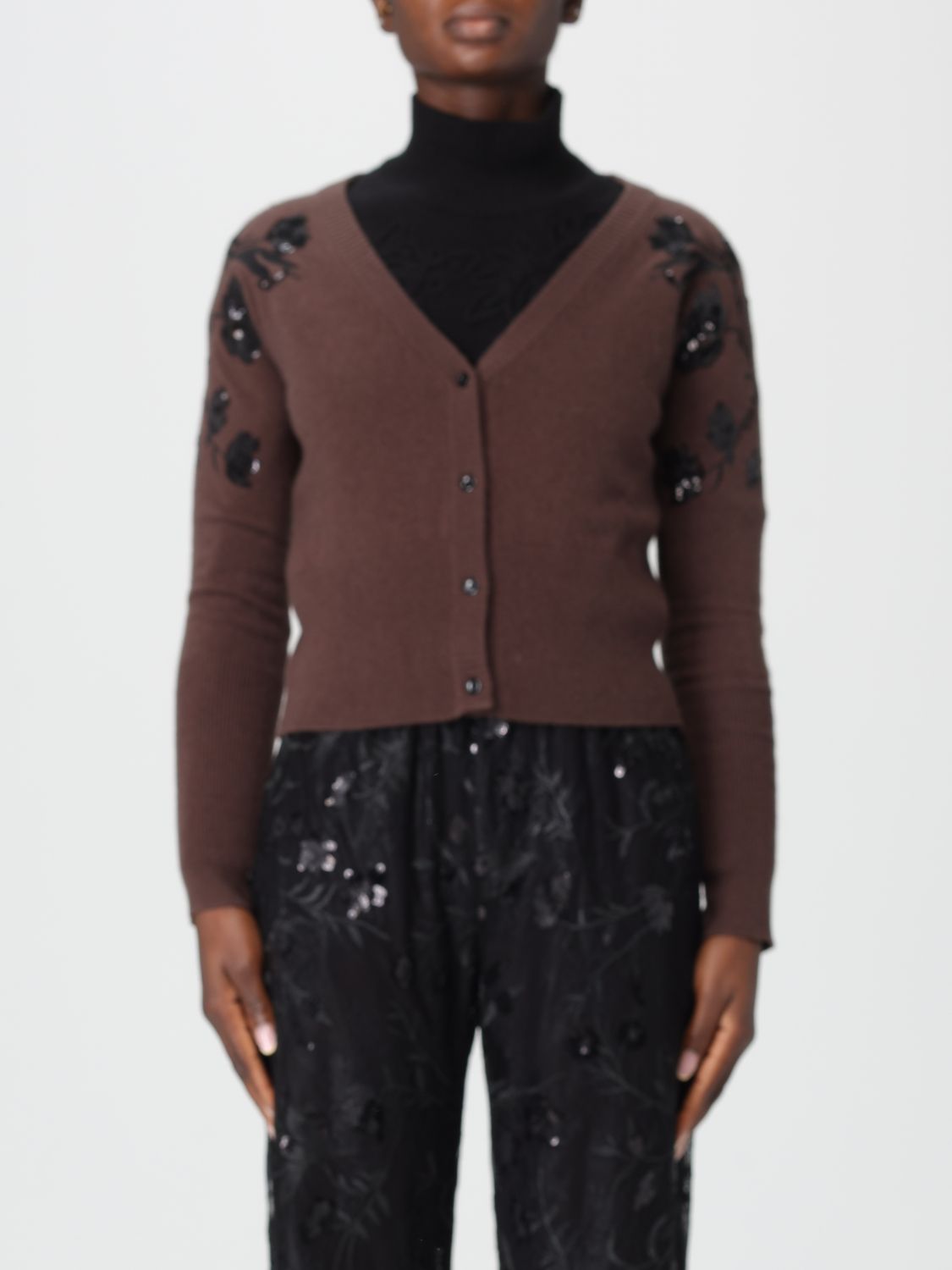 Ermanno Firenze Sweaters Brown In Brown