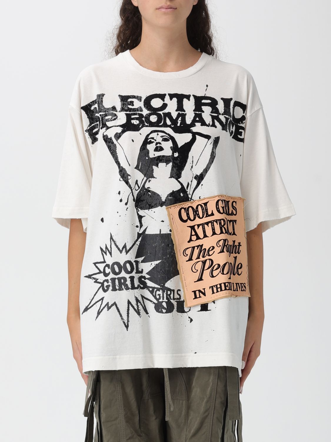 Dolce & Gabbana Graphic Print Tee In White