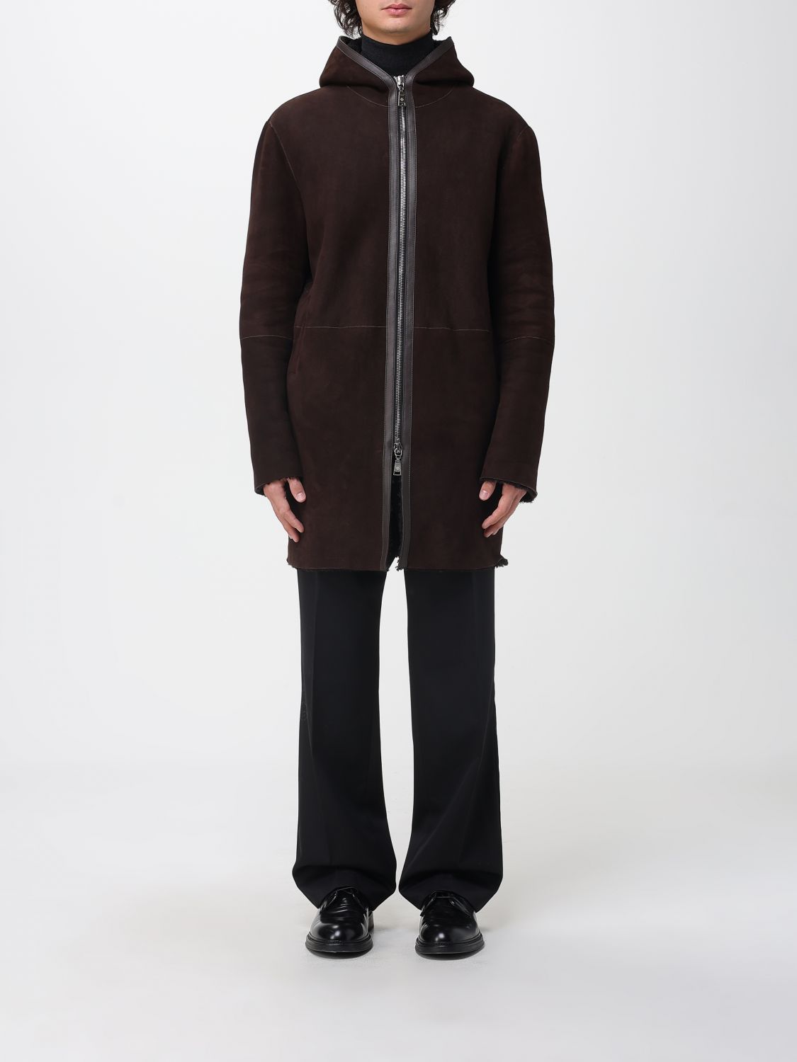 Tagliatore Coat Men color Brown
